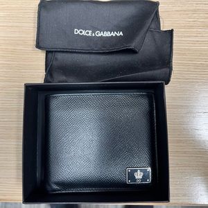 Dolce & Gabbana black wallet